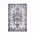 Covor Jasmine, Floorita, 160 x 230 cm, 70% poliester chenille, 30% bumbac chenille, gri