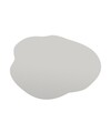 Oglinda decorativa, Siam, Ohho, 60x85x2.2 cm, MDF , Negru
