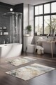 Set covorase de baie, Cartwright, CT-5019, Poliester, Multicolor