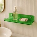 Raft de perete acrilic, Hanah Home, Vivid, 30x10x4 cm, Verde