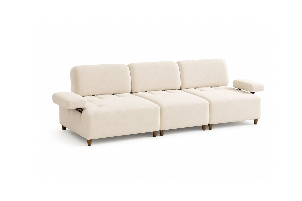 Canapea cu 4 locuri, Atelier del Sofa, 560ARE5355, Crem — imaginea 10