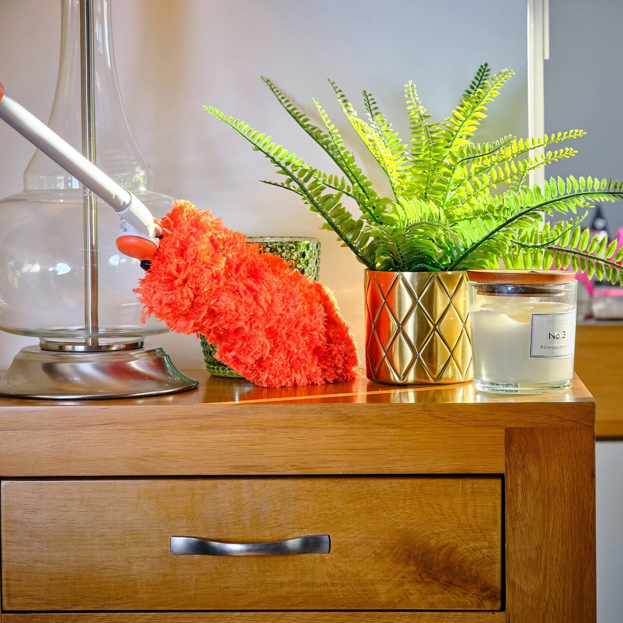 Perie extensibila pentru praf 615 cm - OXO