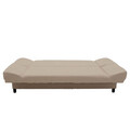 Canapea extensibila 3 locuri Tiko, Pakoworld, 200x85x90 cm, textil, bej