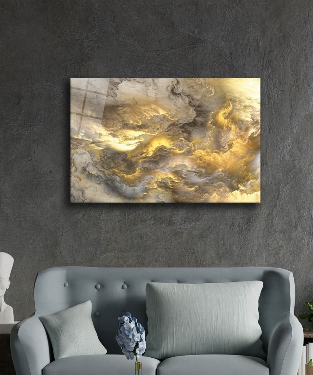 Tablou decorativ 5297 Dimensiuni: 70 x 110 cm Multicolor