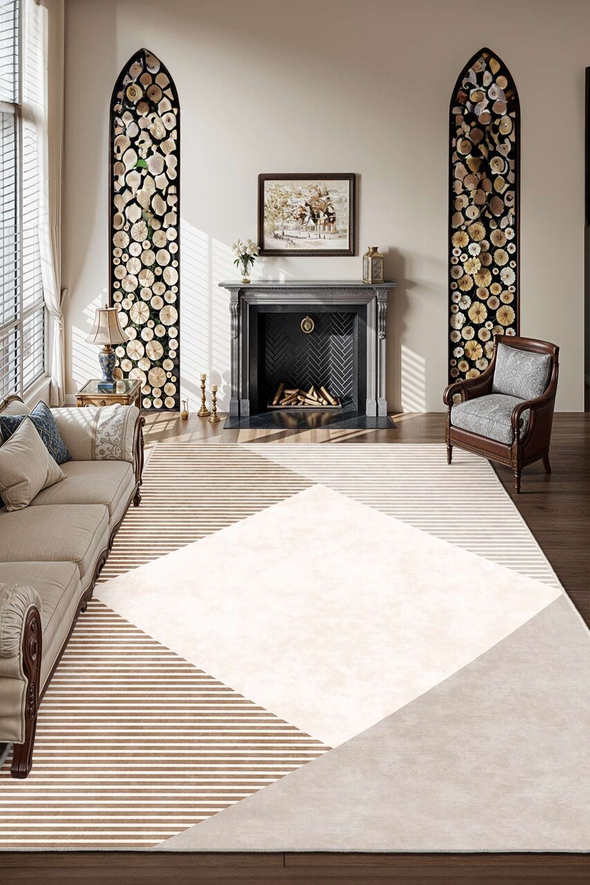 Covor (160 x 230), Sftkece025, 160x230 cm, Bej - view 2