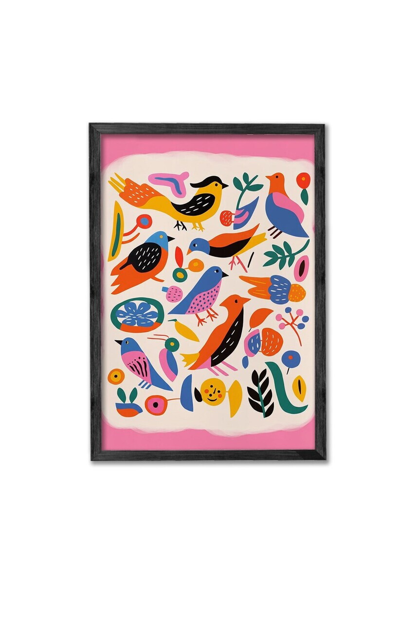 Tablou decorativ, Artnewclsyh76-3348, Lemn masiv, MDF, Multicolor - view 3