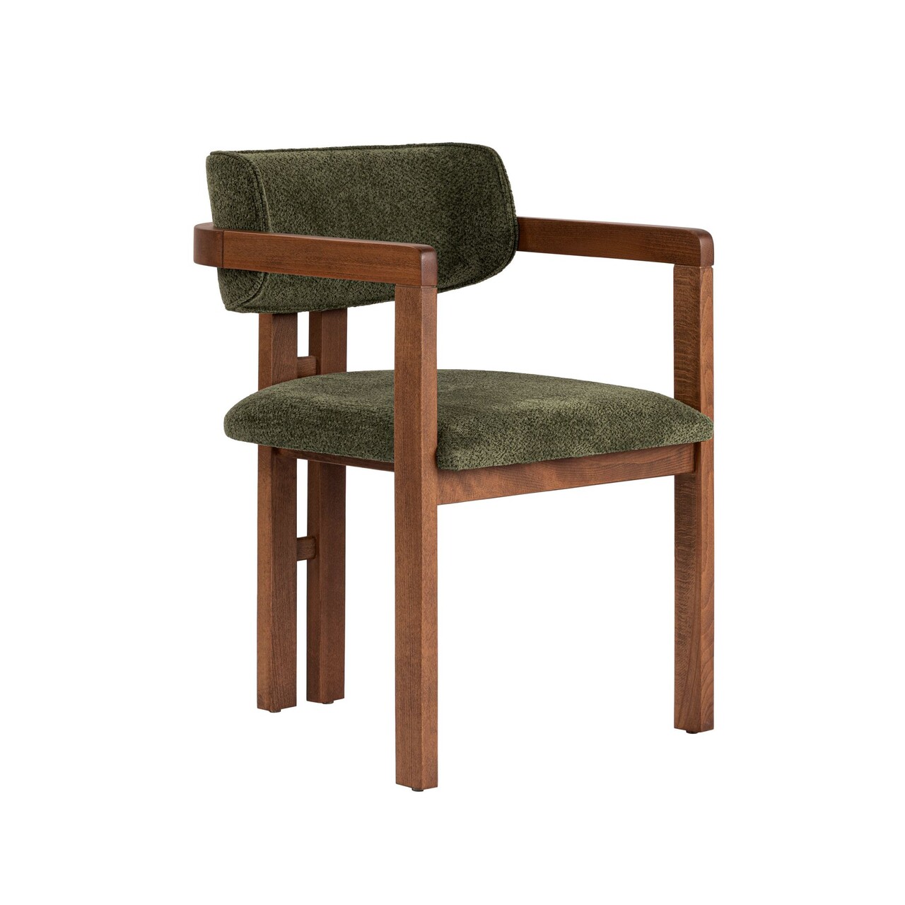 Scaun, Hanah Home, Toscana, 54x76x54 cm, Verde / Nuc - view 2