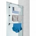 Uscator rufe cu suport de prindere Gale, Metaltex, 11 m capacitate de uscare