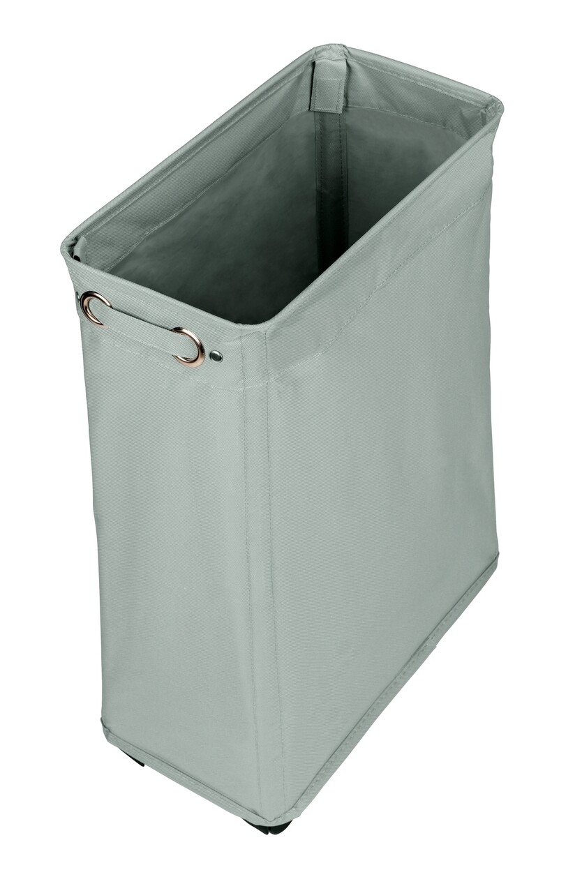 Cos Pentru Rufe, Wenko, Corno Sage, 43 L, Poliester/polipropilena, Verde