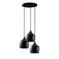 Lustra, Tatum, 584TTM1401, Metal, Negru