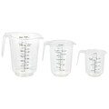 Set 3 cani pentru masurat Excellent, polistiren
