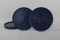 Set 6 farfurii intinse ST038104F993, Keramika, Ø27 cm, gresie, albastru