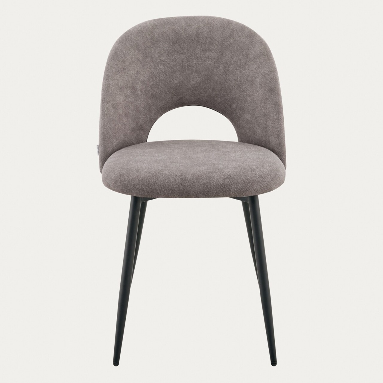 Scaun Trivio, Homla, 57x49x78 cm, metal/poliester, gri - view 3