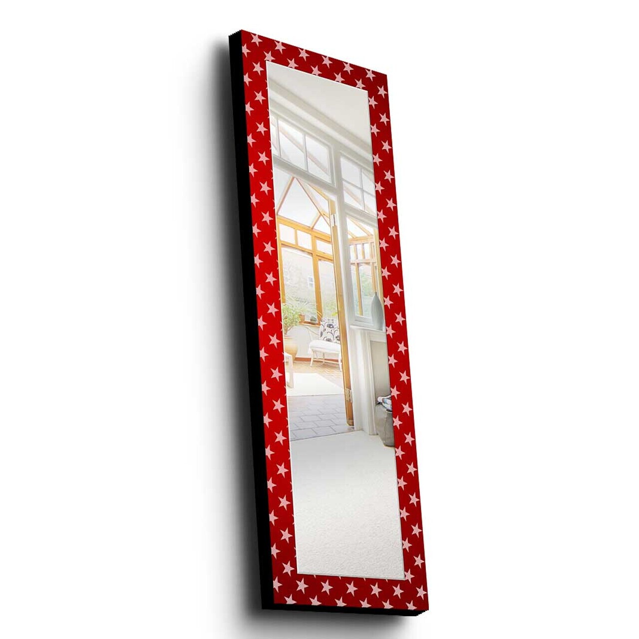 Oglinda decorativa, 40120MA-058, Cadru din lemn de pin (grosime: 27 mm), Multicolor — imaginea 4