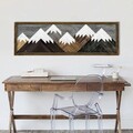 Tablou decorativ, TAH024, MDF, Imprimat UV, Multicolor
