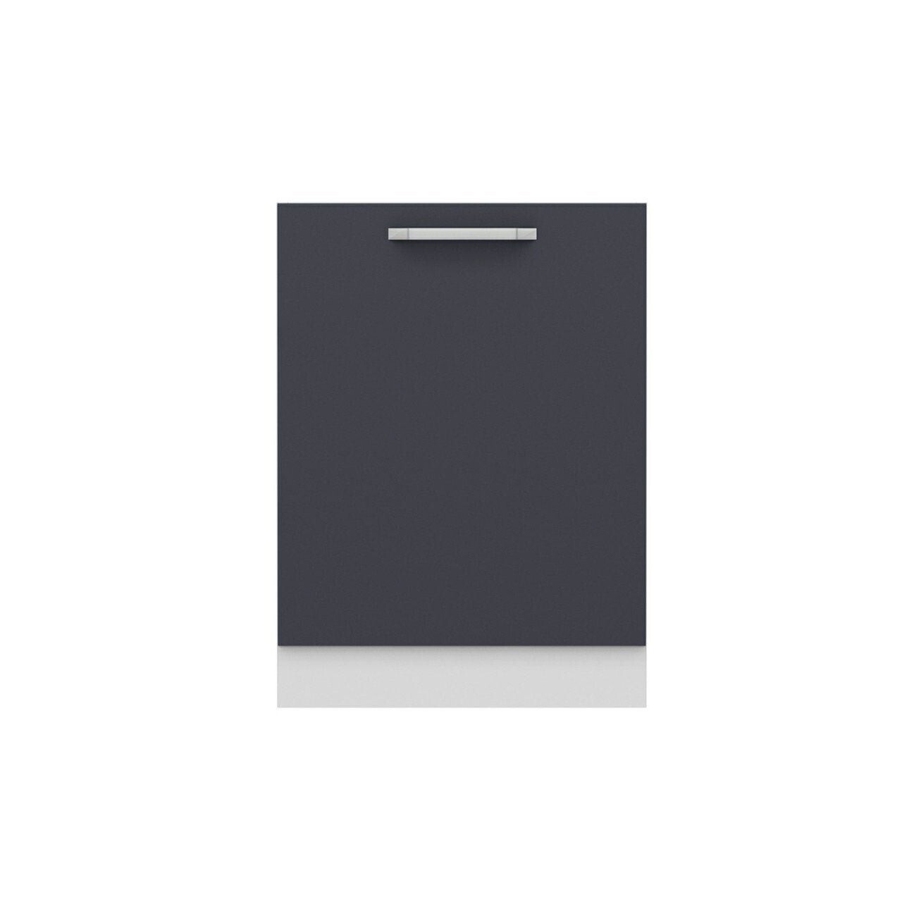 Dulap pentru bucatarie, Hanah Home, Minar, 60x87x58 cm, Alb / Antracit — imaginea 5