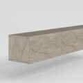 Comoda TV, Odessa, Alfa, 180x28.6x31.4 cm, Travertin