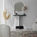 Dulap, Neostill, Pratico, 80x85x25 cm, Lemn masiv, Antracit