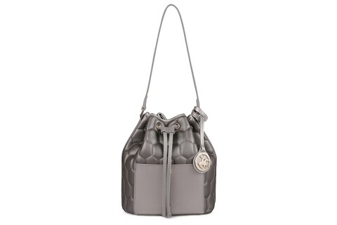Geanta Beverly Hills Polo Club, 621, piele ecologica, platinum