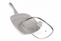 Tigaie grill + capac Mozaik, Cooking by Heinner, 28 x 4 cm, aluminiu, bej