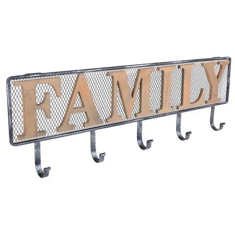 Cuier, Family, Creaciones Meng, 72x23 cm, MDf/metal