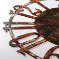 Ceas de perete, Metal Wall Clock 15, Metal, ø48 cm, Multicolor