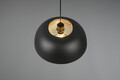 Lustra Punch, RL, 35x150 cm, 40W, 1x E27, metal, negru mat