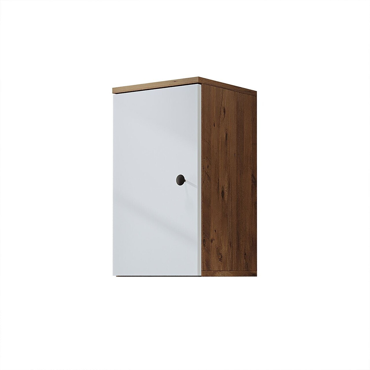Dulap de baie, Hanah Home, 2513, 35x60x30 cm, MDF, Pin Atlantic / Alb — imaginea 6
