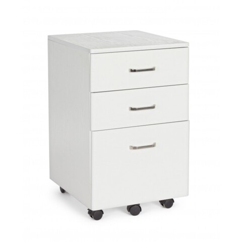 Comoda cu 3 sertare si roti, nadir, bizzotto, 40x44x65 cm, mdf