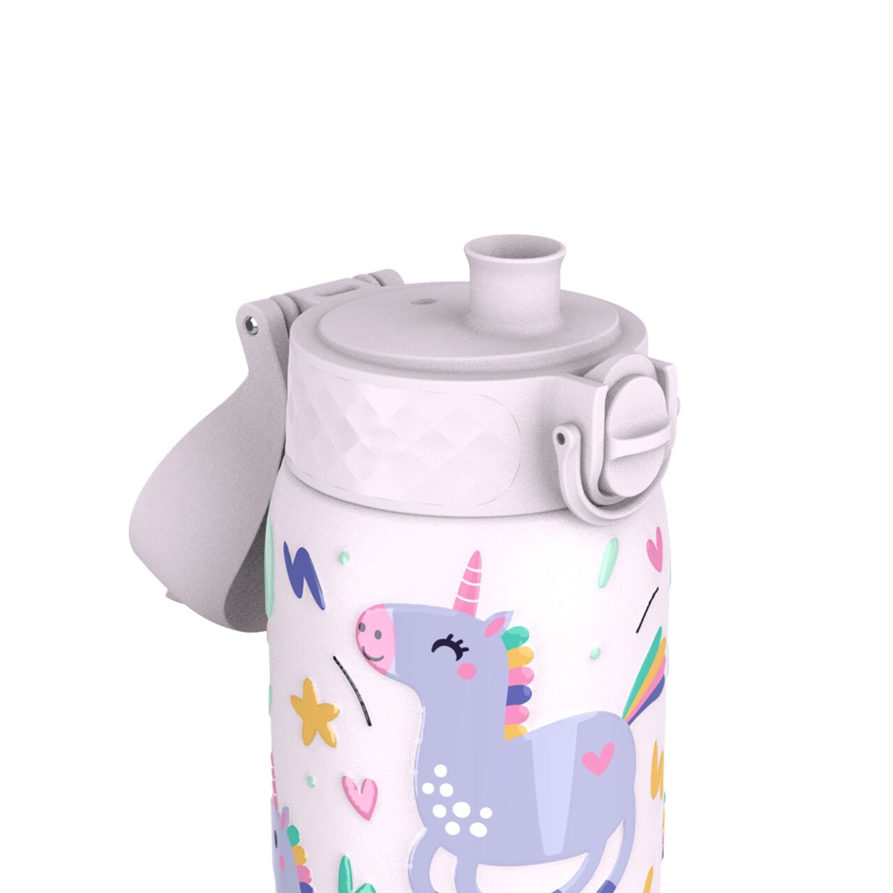 Sticla apa pentru copii, inox, 400ml, Unicorns - Ion8 - view 2