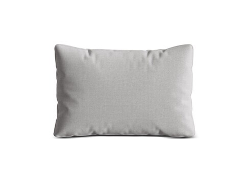 Perna decorativa, Dreamy, Micadoni Home, 55x10x40 cm, tesatura structurata, gri deschis