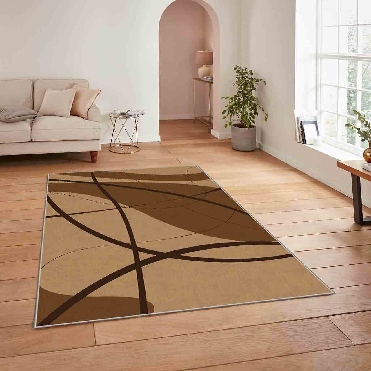 Covor HM-CRP25-44 100x180 cm Poliester Multicolor