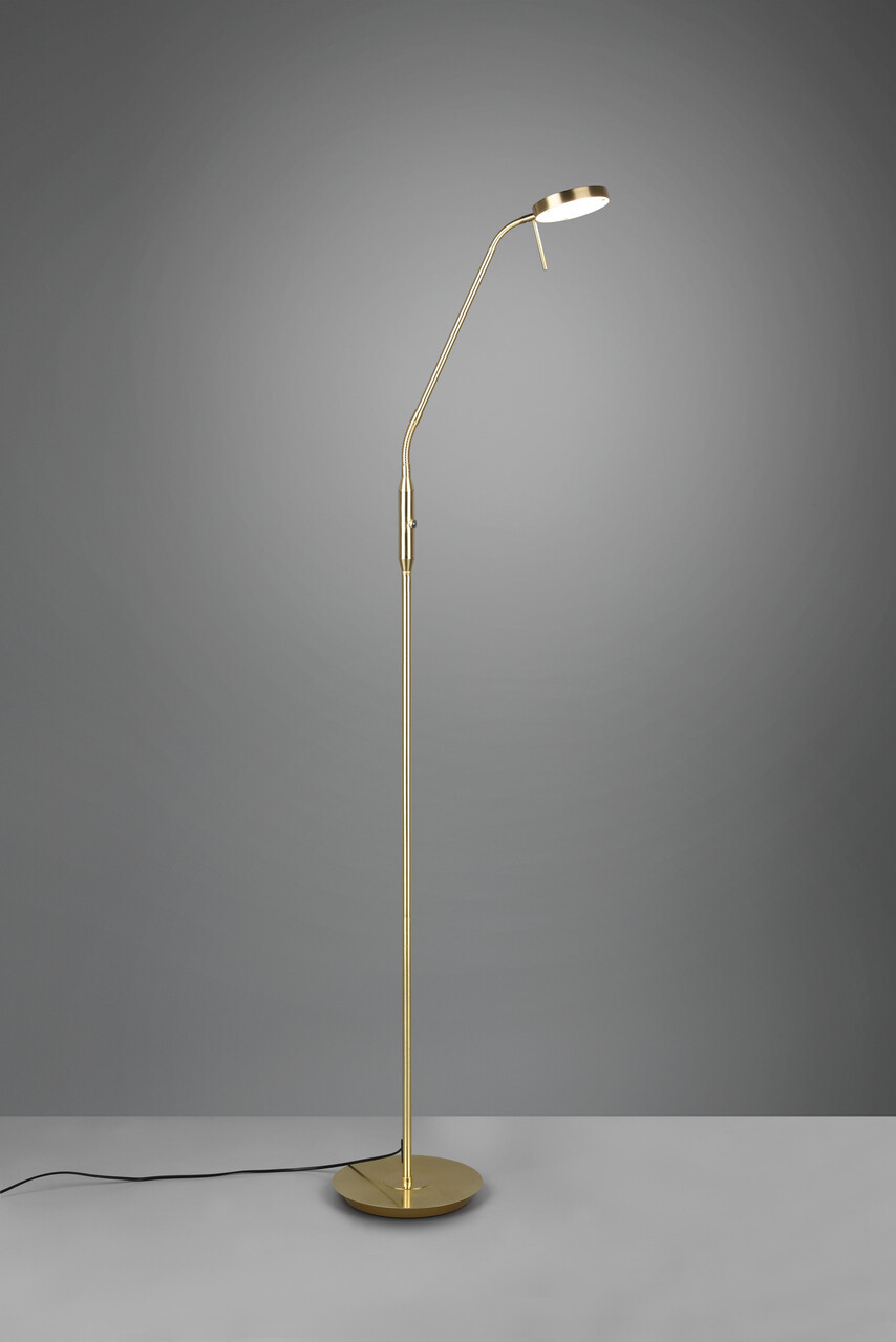 Lampadar Monza, TRIO, 25x50x145 cm, 12W, 1x SMD, metal, bronz mat