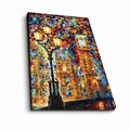 Tablou decorativ, FAMOUSART-074, Canvas, Dimensiune: 45 x 70 cm, Multicolor
