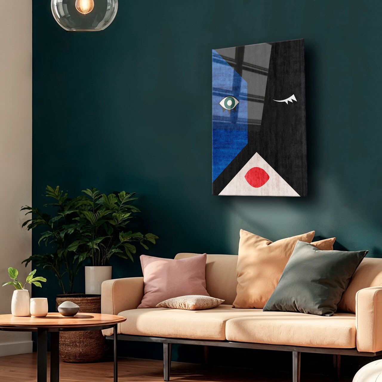 Tablou decorativ, Camtbl-039, 70 x 100 cm, Multicolor - view 3