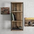 Raft pentru perete Lost, Tera Home, 29.5x21.3x79.5 cm, maro
