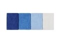 Set 4 prosoape Wash 6, Beverly Hills Polo Club, 30x30 cm, bumbac, multicolor