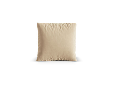 Perna decorativa, Nuria-88, Micadoni Home, 40x40 cm, catifea, bej nude