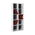Corp biblioteca, Adore, Ktp-910-Bk-1, Alb/Rosu