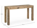Consola Kaily, Bizzotto, 140x45x80 cm, lemn reciclat de ulm
