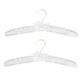 Set 2 umerase Anitis, Homla, 38x3.5x16 cm, metal/textil, alb