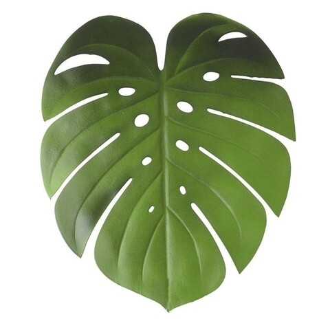 Set 6 suporturi farfurii Leaf, InArt, 46x38 cm, verde