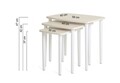 Set masute 3 piese, Tuvalle, Tuval 061, Crem