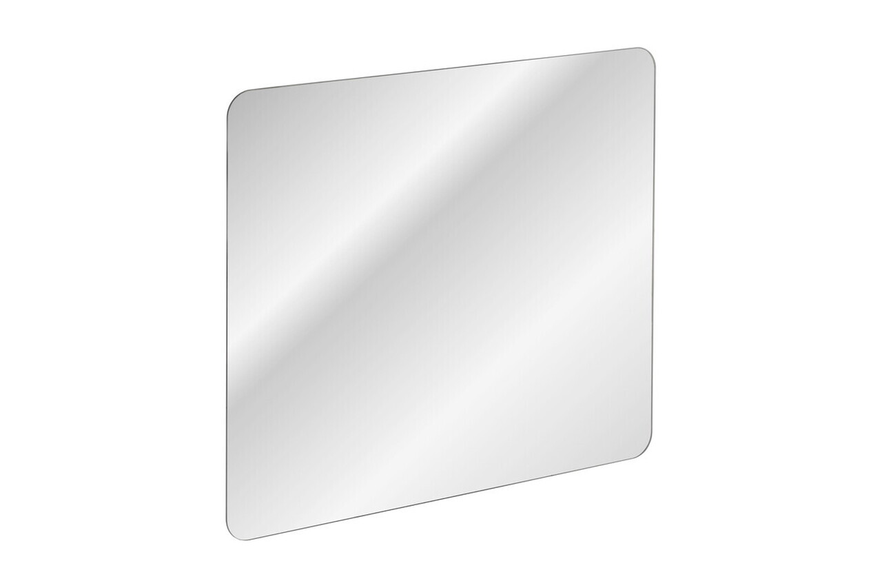 Set mobilier Adel White Wotan Anna, dulap inalt, masca cu lavoar si oglinda cu LED, Comad, alb/stejar — imaginea 3