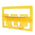 Organizator metalic, Hanah Home, Met, 20x40x10 cm, Galben