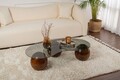 Masuta de cafea, Cerritos, Sphere, Nuc / Gri