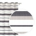Draperie Zaslona, Fashion Goods, 140x250, poliester, gri
