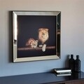Tablou decorativ T728, Neostill, sticla temperata, 70x70 cm