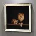 Tablou decorativ T728, Neostill, sticla temperata, 70x70 cm