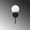 Aplica de perete, Opviq, 892OPV1358, Metal, Negru